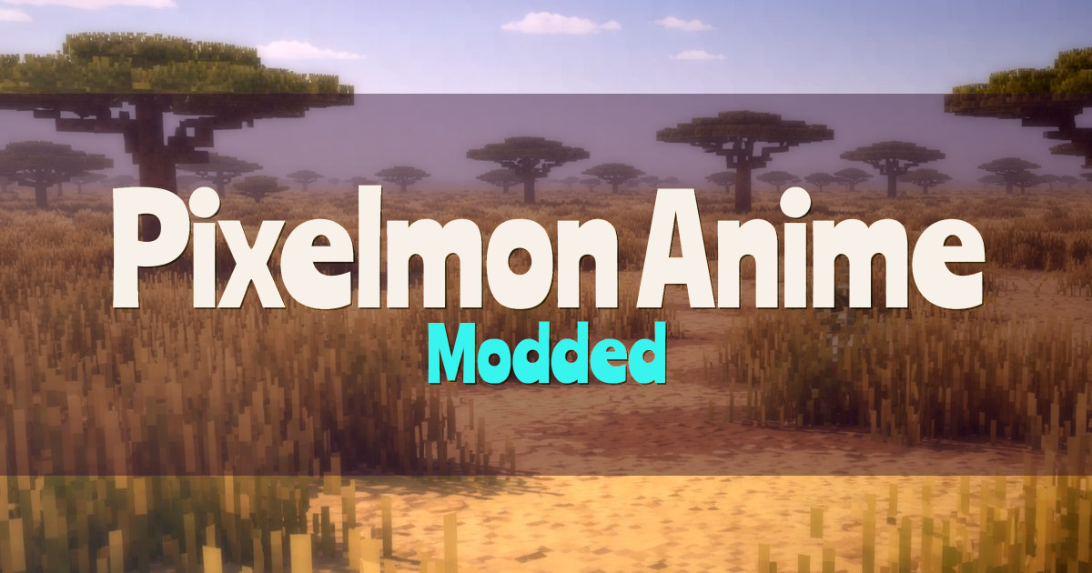 Pixelmon Anime Modded Minecraft server