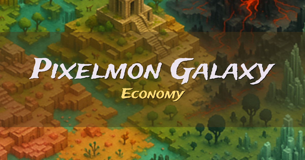 Pixelmon Galaxy Economy Minecraft server