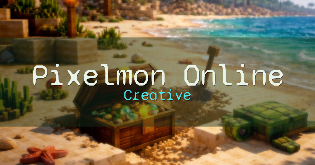 Pixelmon Online Creative Minecraft server