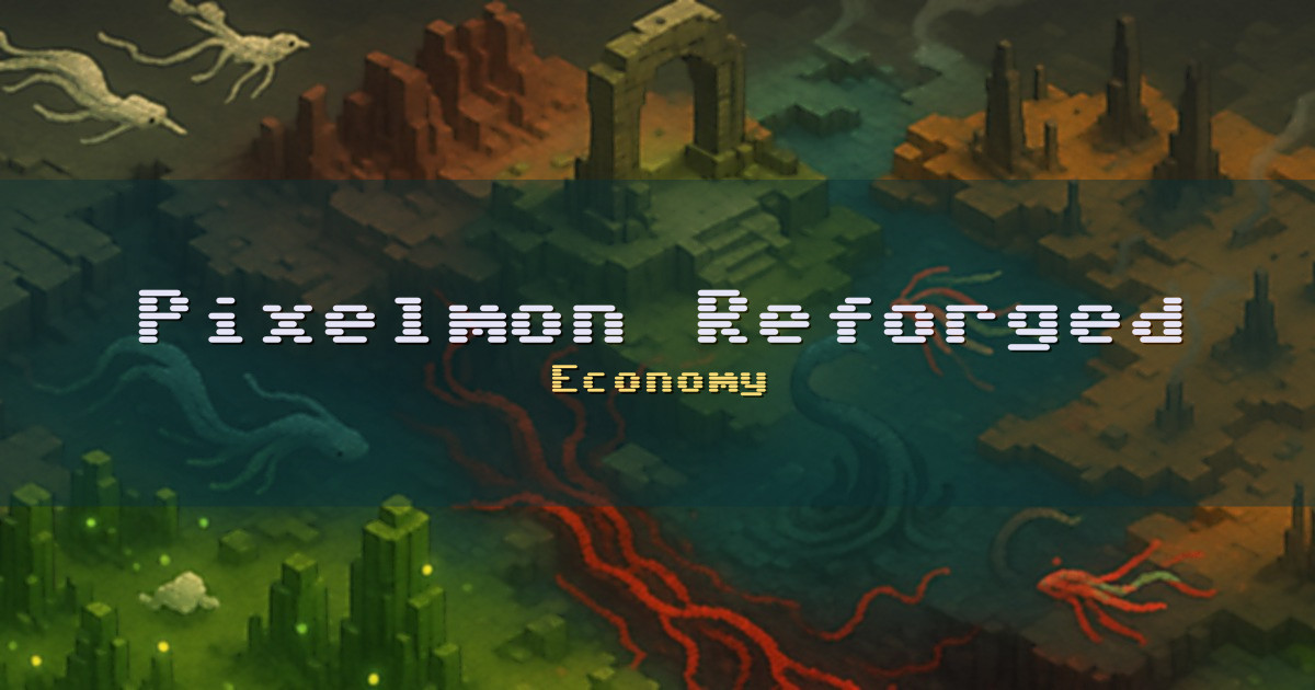 Pixelmon Reforged Server Economy Minecraft server