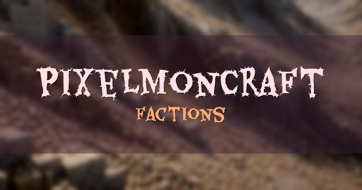 PixelmonCraft Factions Minecraft server