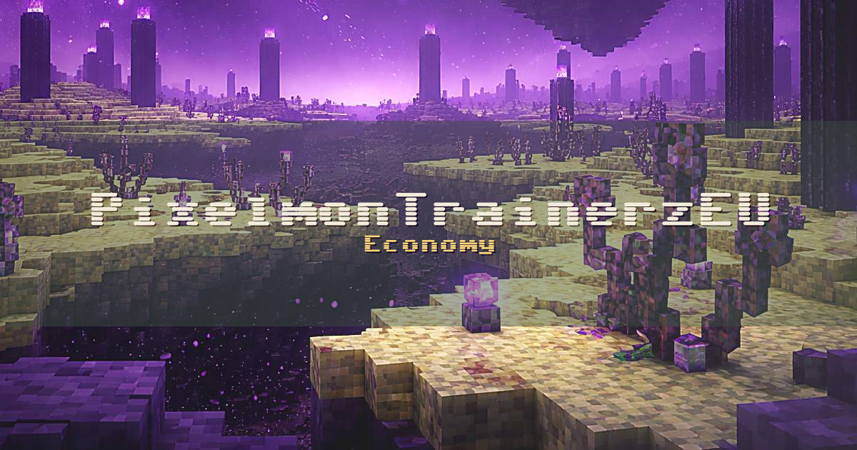 PixelmonTrainerzEU Economy Minecraft server