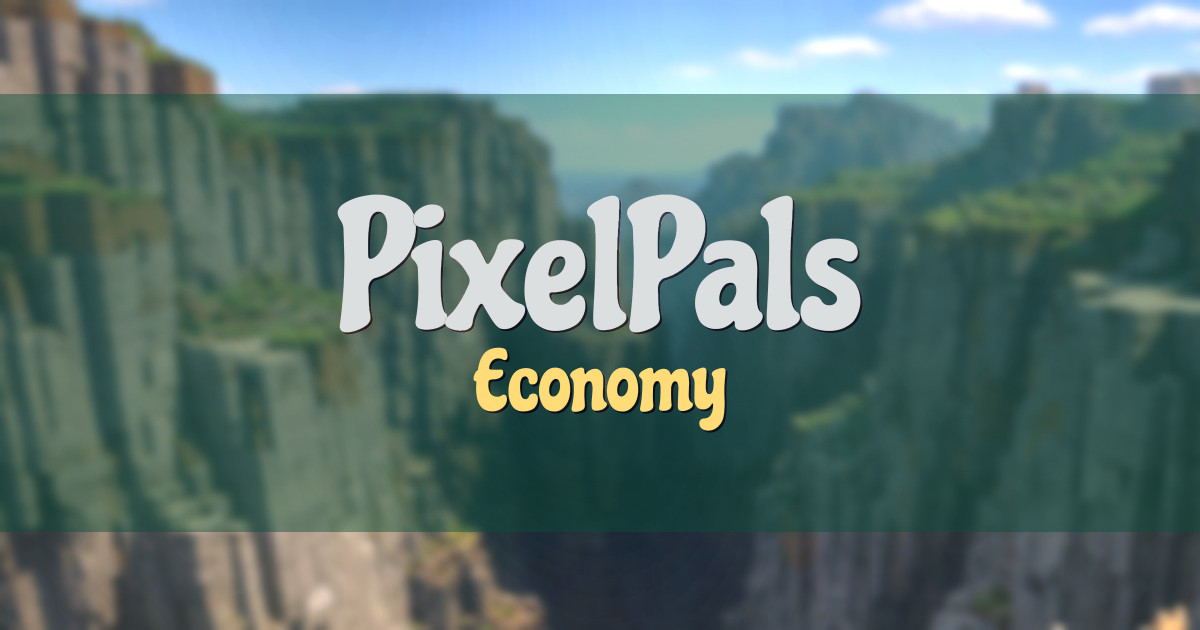 PixelPals Economy Minecraft server