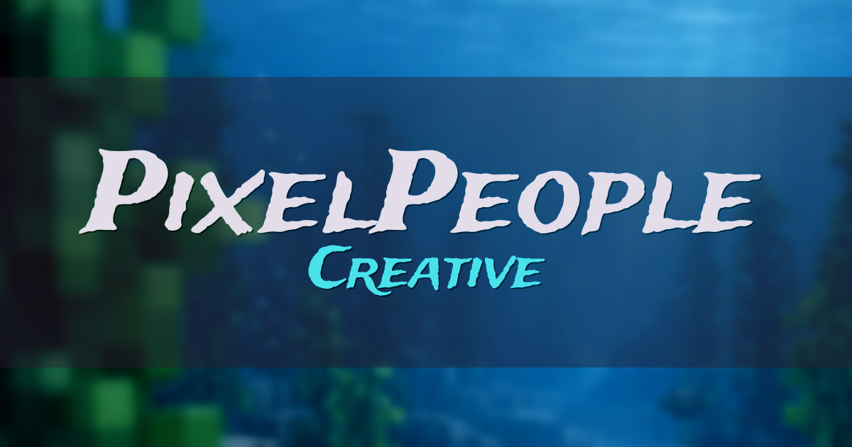 PixelPeople Creative Minecraft server