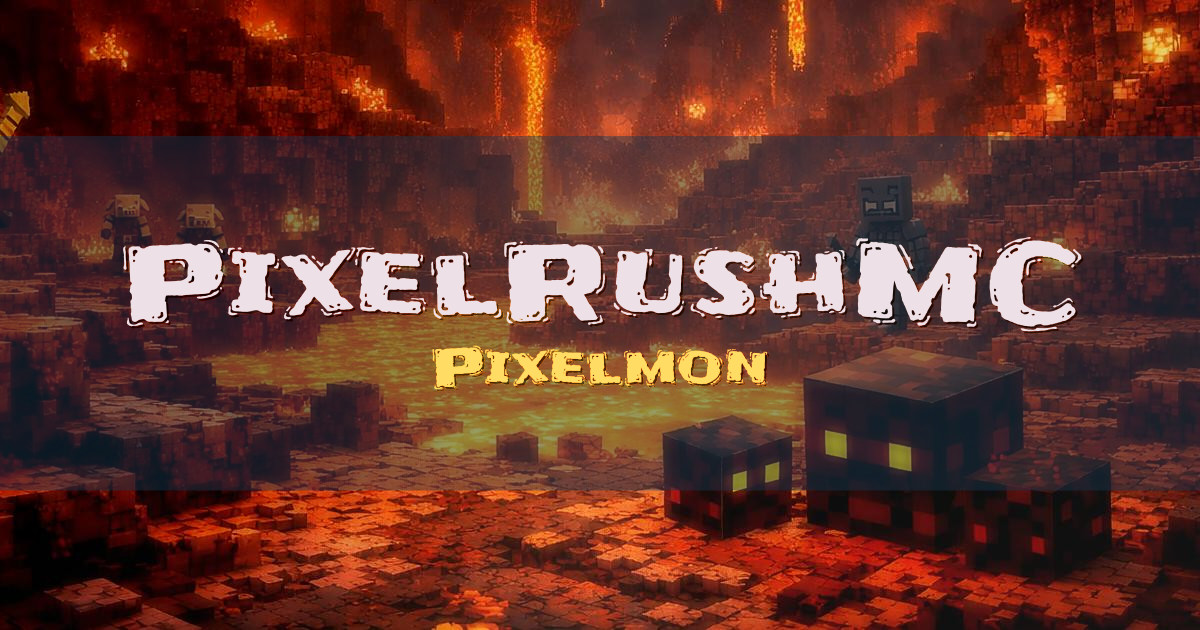 PixelRushMC Pixelmon Minecraft server