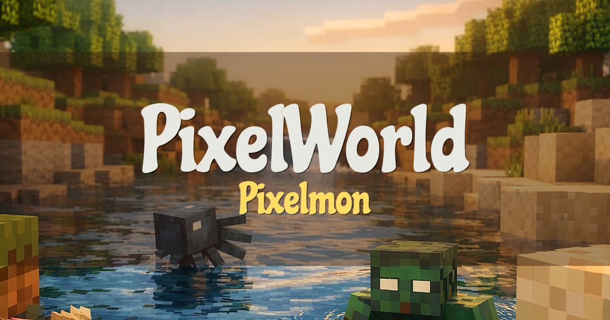 PixelWorld Pixelmon Minecraft server