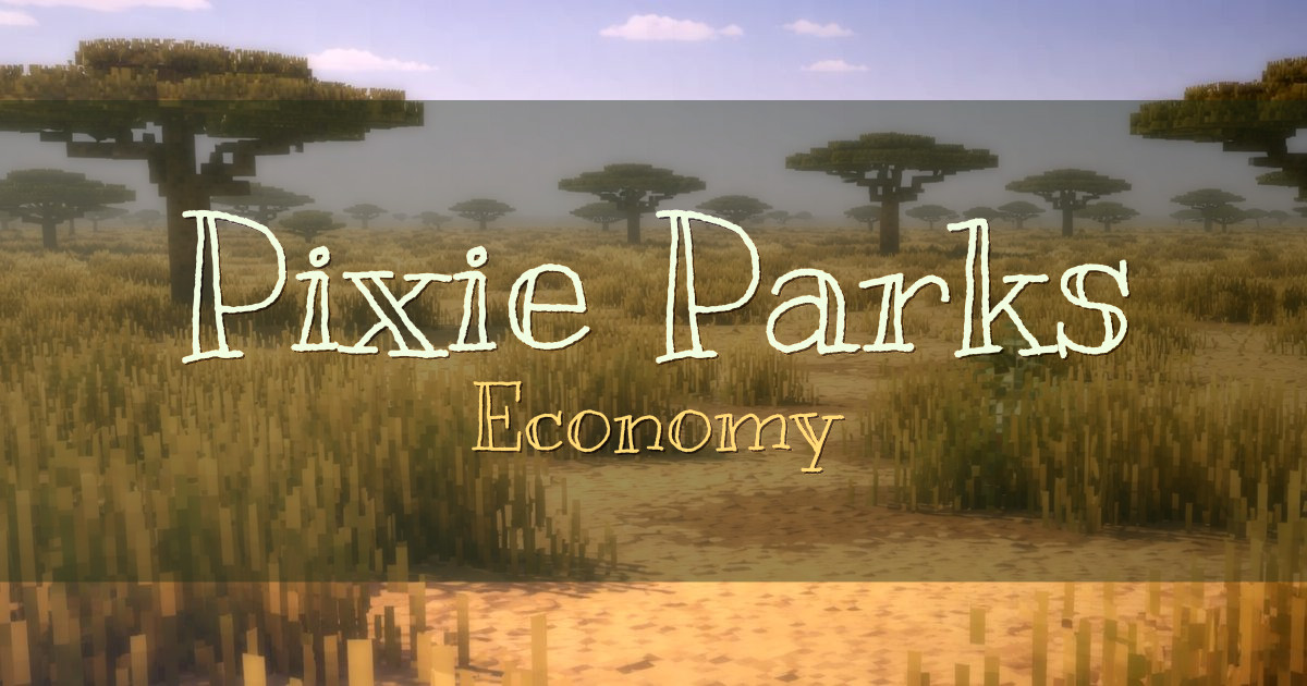 Pixie Parks Economy Minecraft server