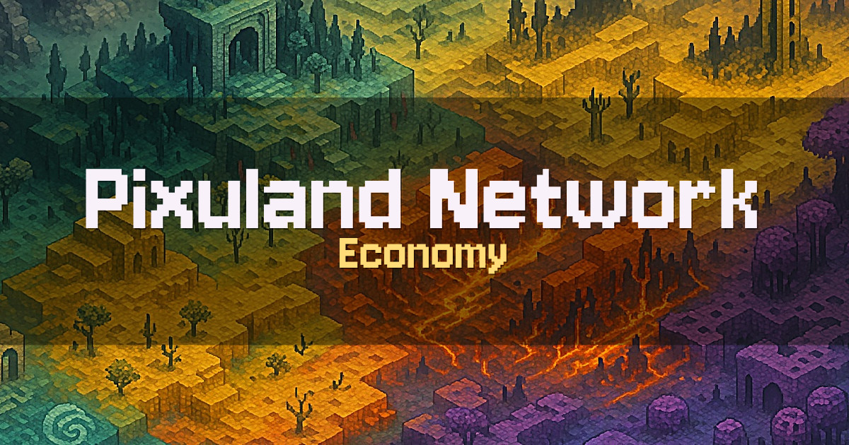 Pixuland Network Economy Minecraft server