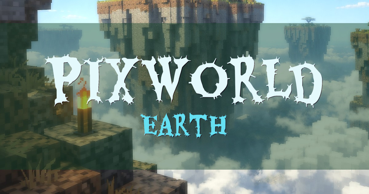 PixWorld Earth Minecraft server