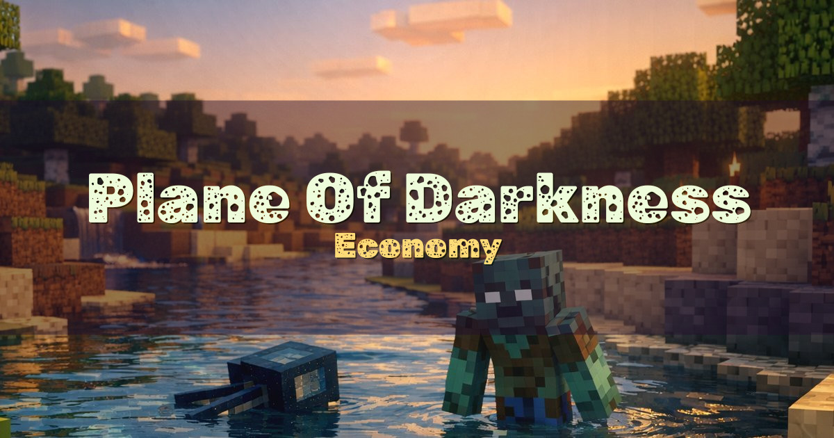 Plane Of Darkness Economy Minecraft server