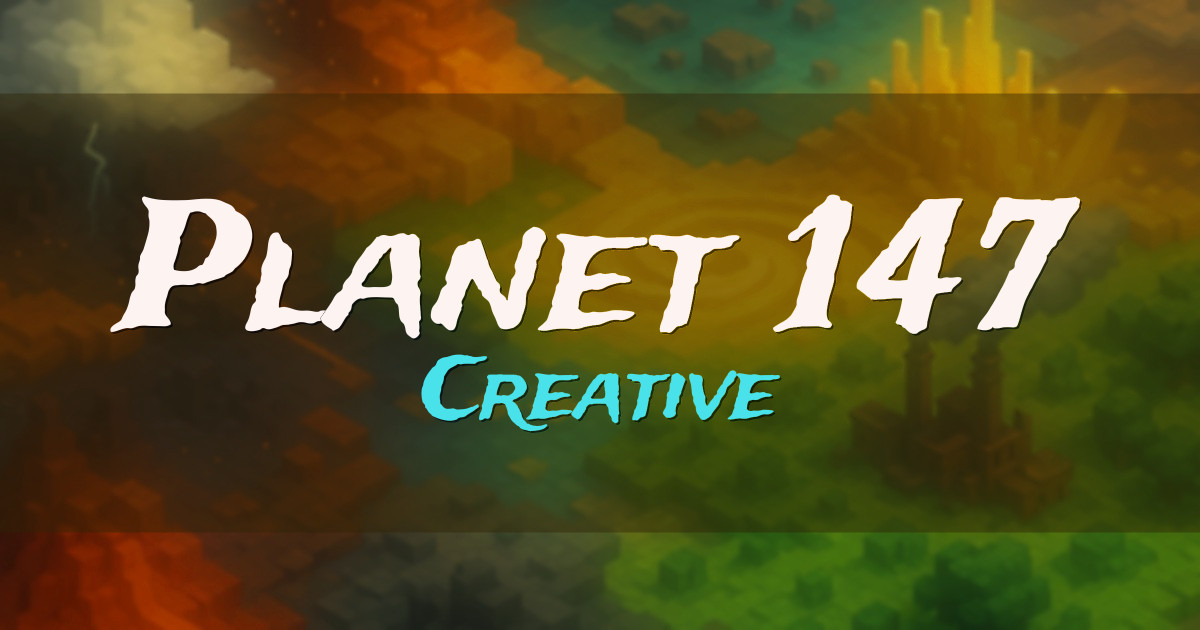 Planet 147 Creative Minecraft server