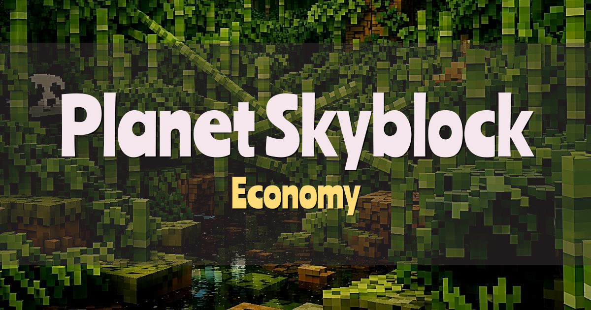 Planet Skyblock Economy Minecraft server
