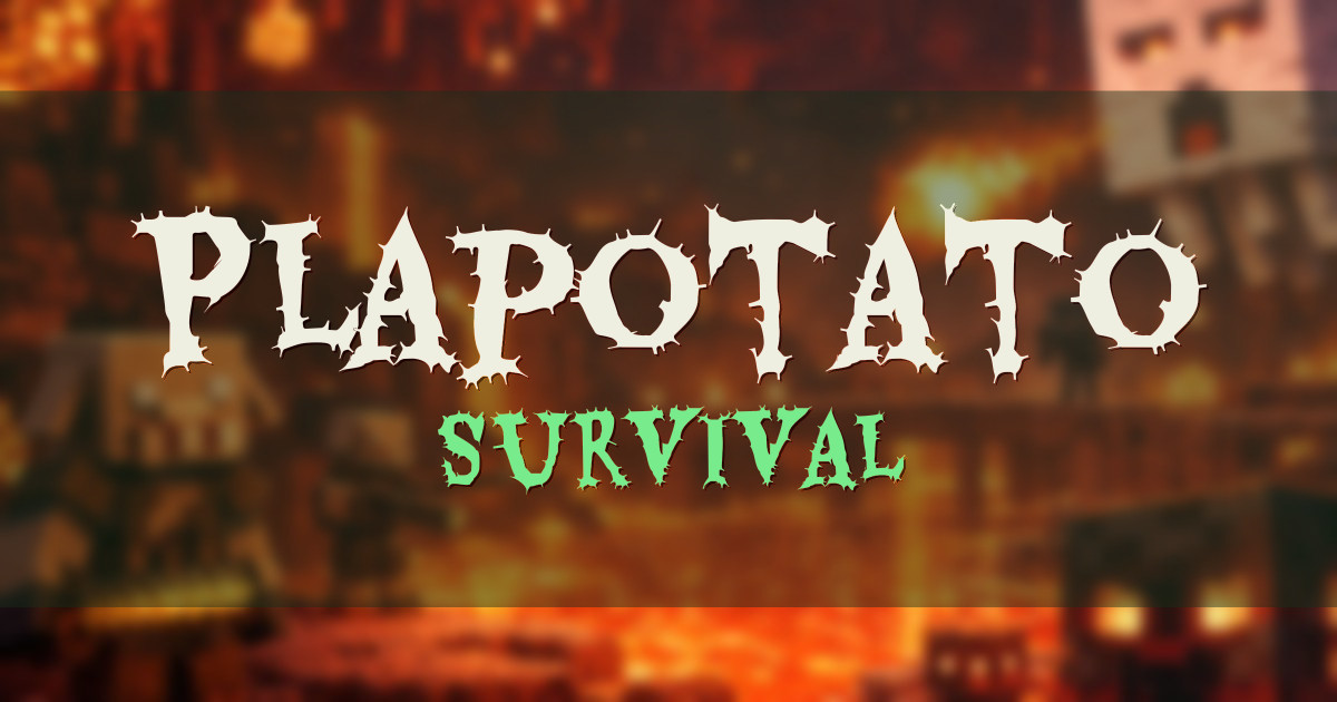 Plapotato Survival Minecraft server