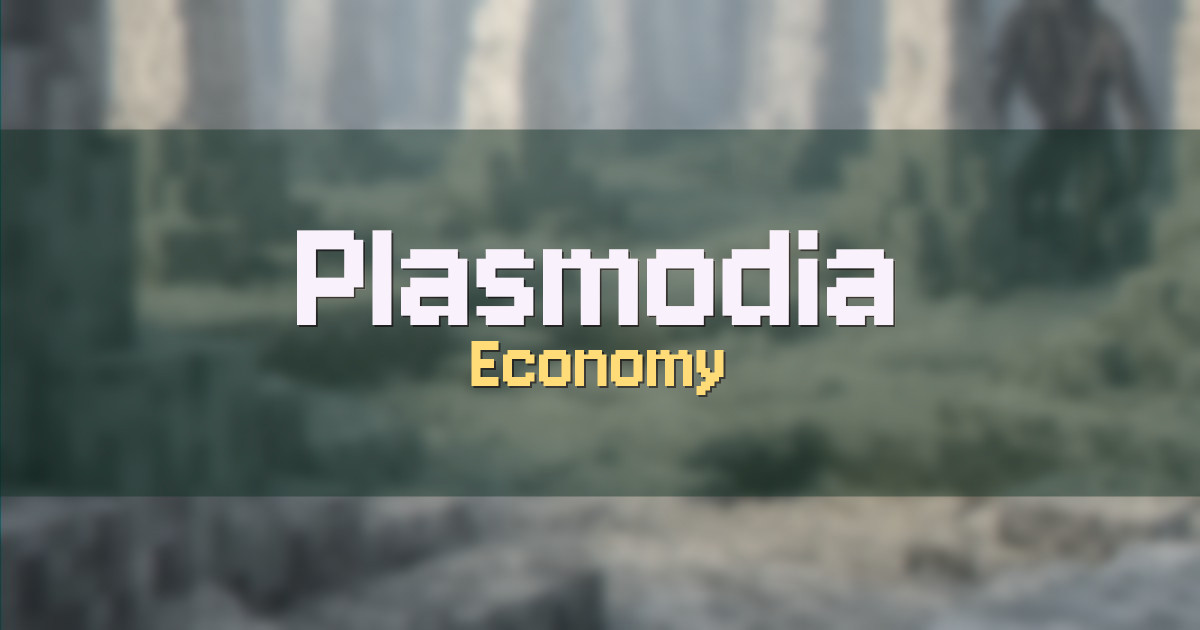 Plasmodia Economy Minecraft server