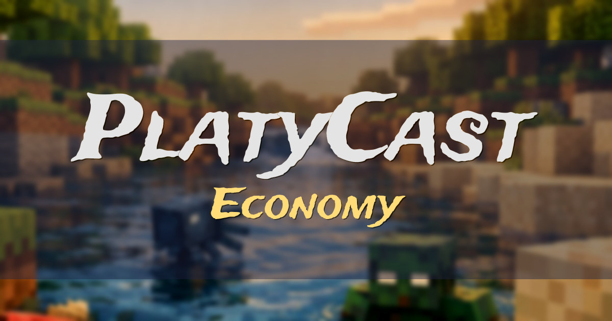 PlatyCast Economy Minecraft server