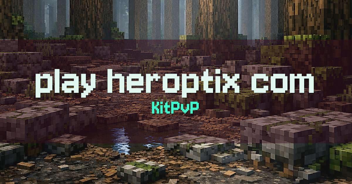 play.heroptix.com KitPvP Minecraft server