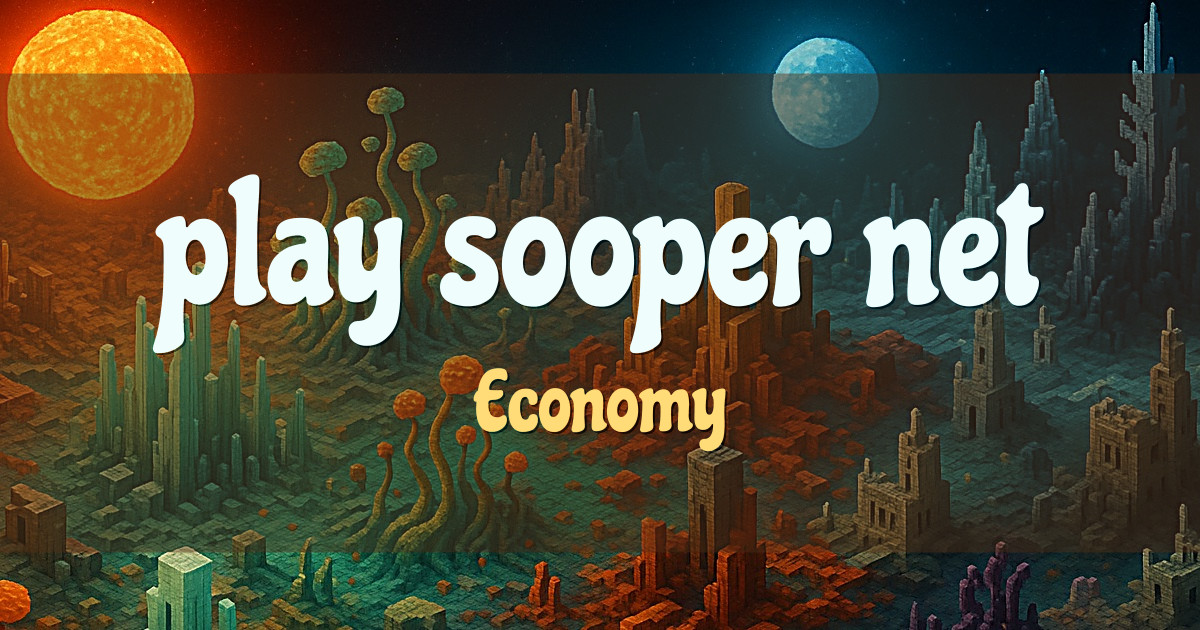play.sooper.net Economy Minecraft server