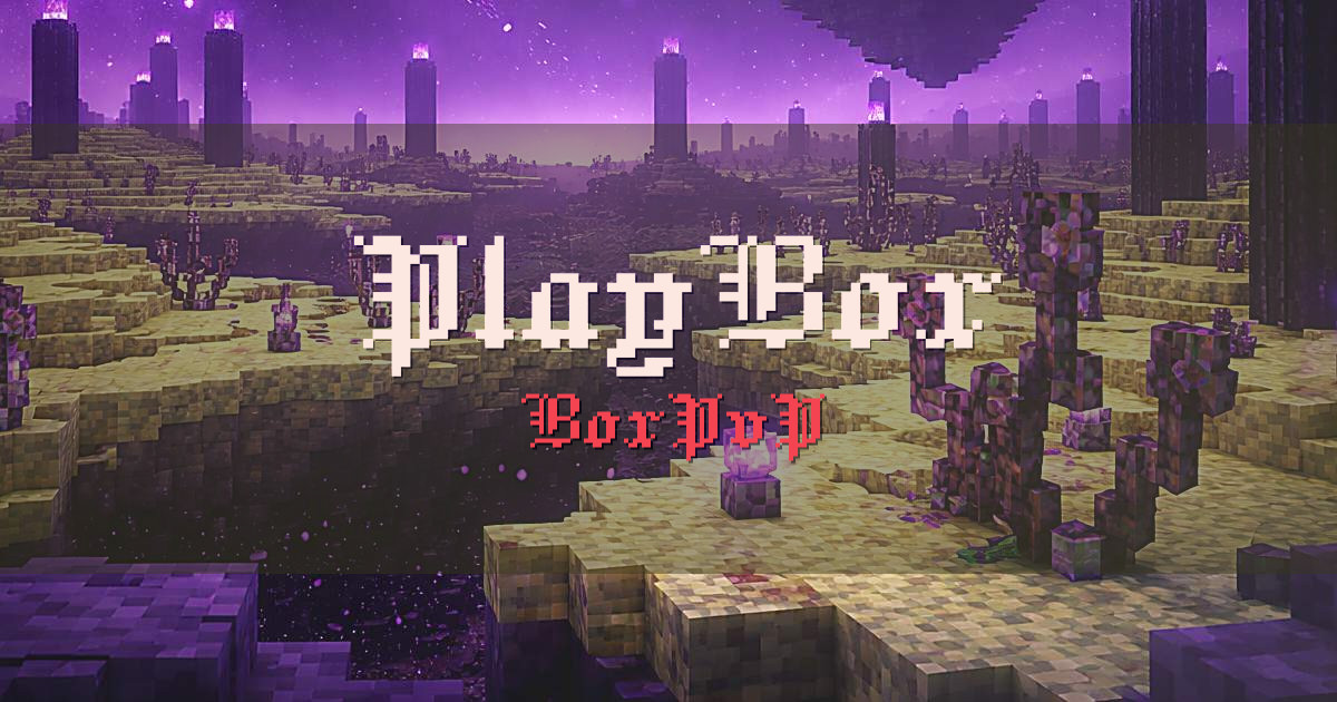 PlayBox BoxPvP Minecraft server