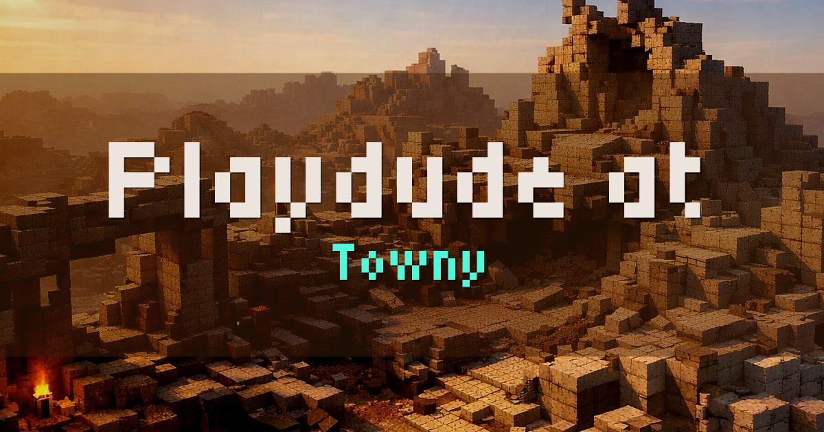 Playdude.at Towny Minecraft server