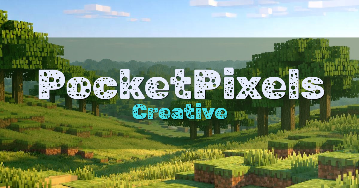 PocketPixels Creative Minecraft server