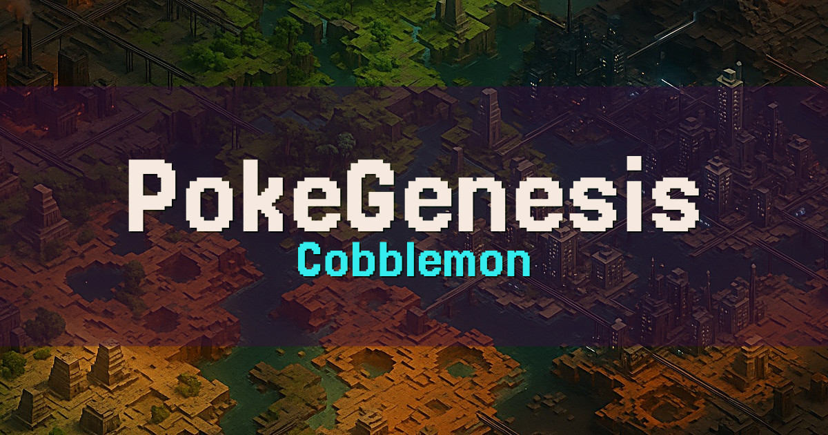 PokeGenesis Cobblemon Minecraft server