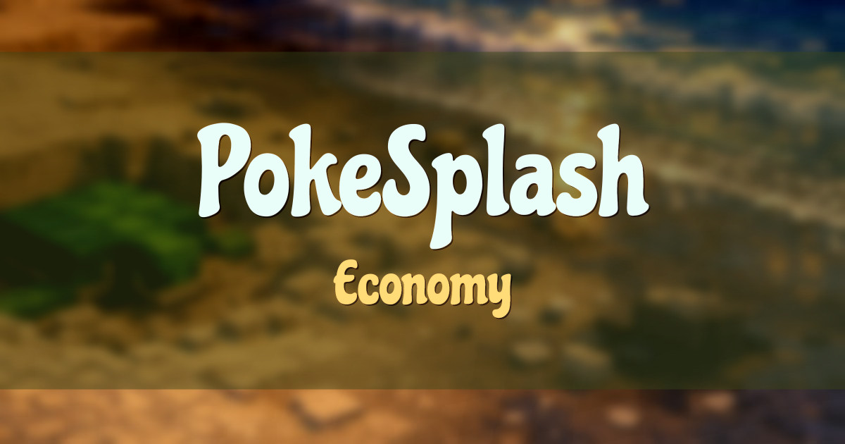 PokeSplash Economy Minecraft server