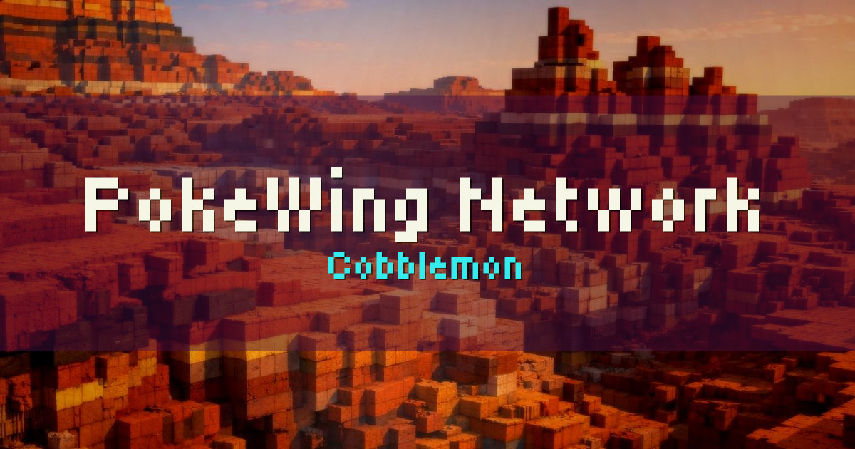 PokeWing Network Cobblemon Minecraft server