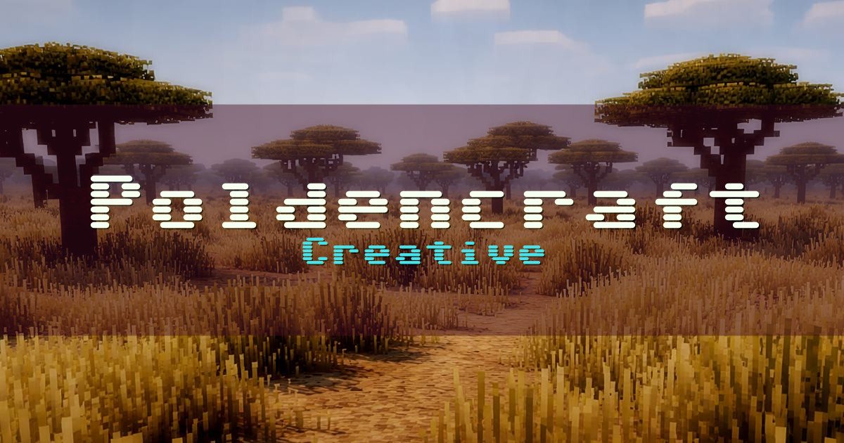 Poldencraft Creative Minecraft server