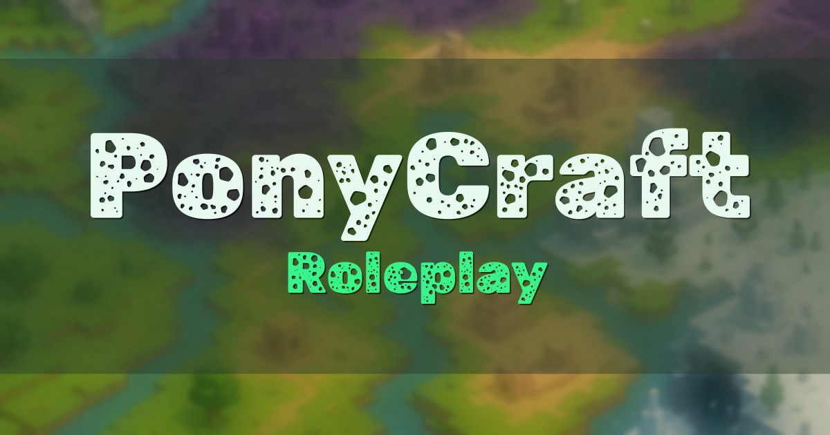 PonyCraft Roleplay Minecraft server