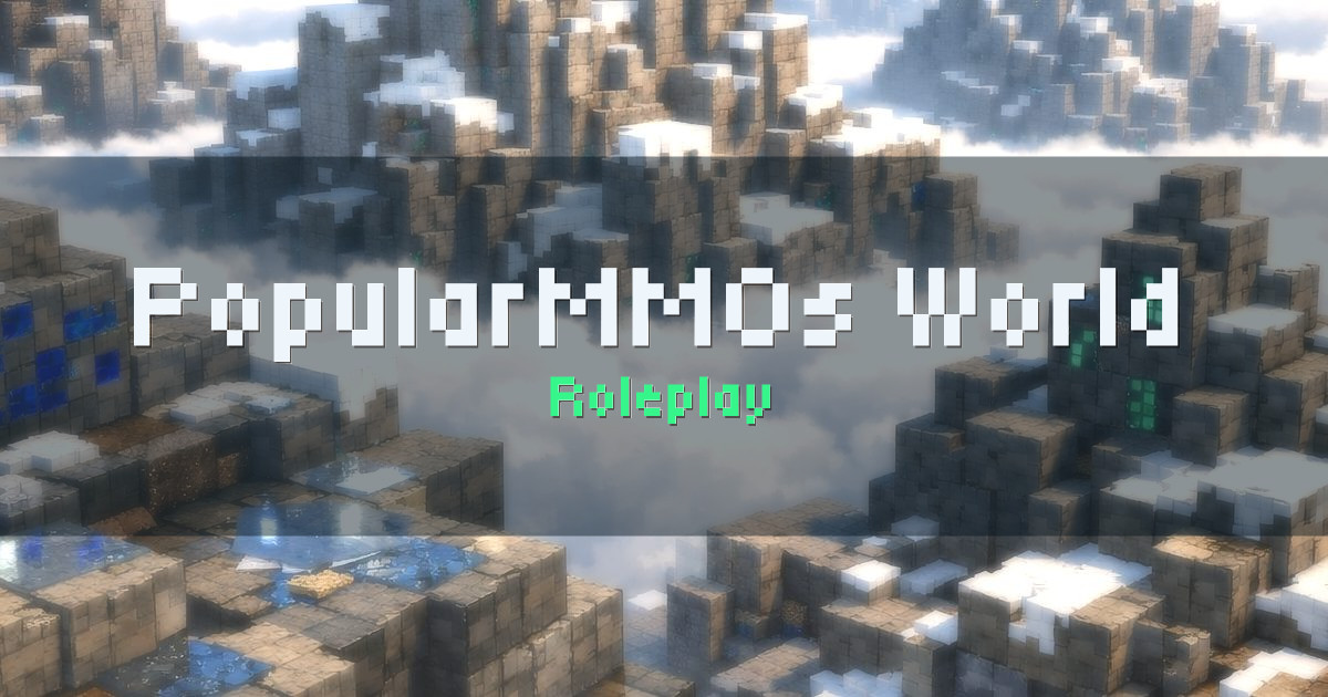 PopularMMOs World Roleplay Minecraft server