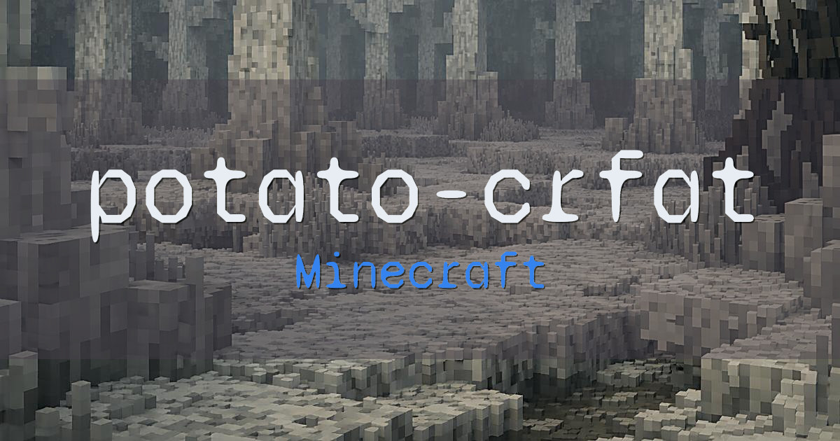 potato-crfat Minecraft server