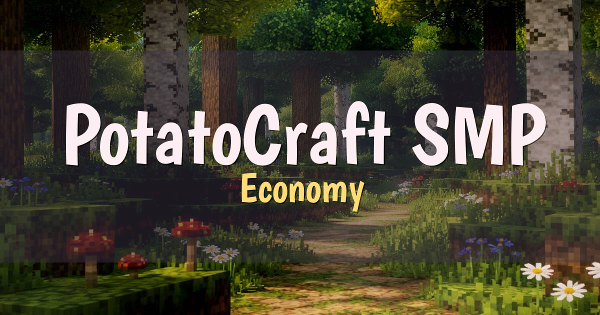 PotatoCraft SMP Economy Minecraft server
