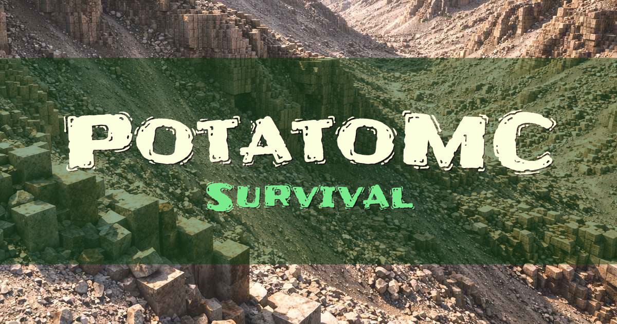 PotatoMC Survival Minecraft server