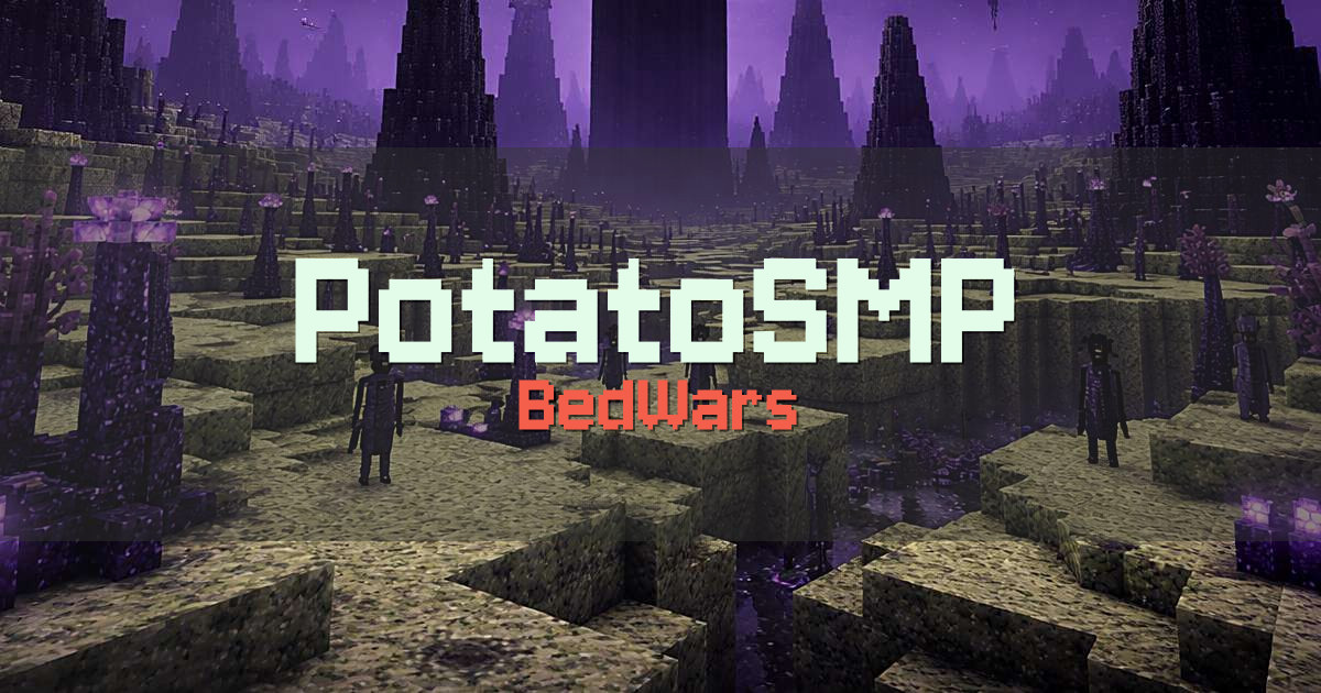 PotatoSMP BedWars Minecraft server