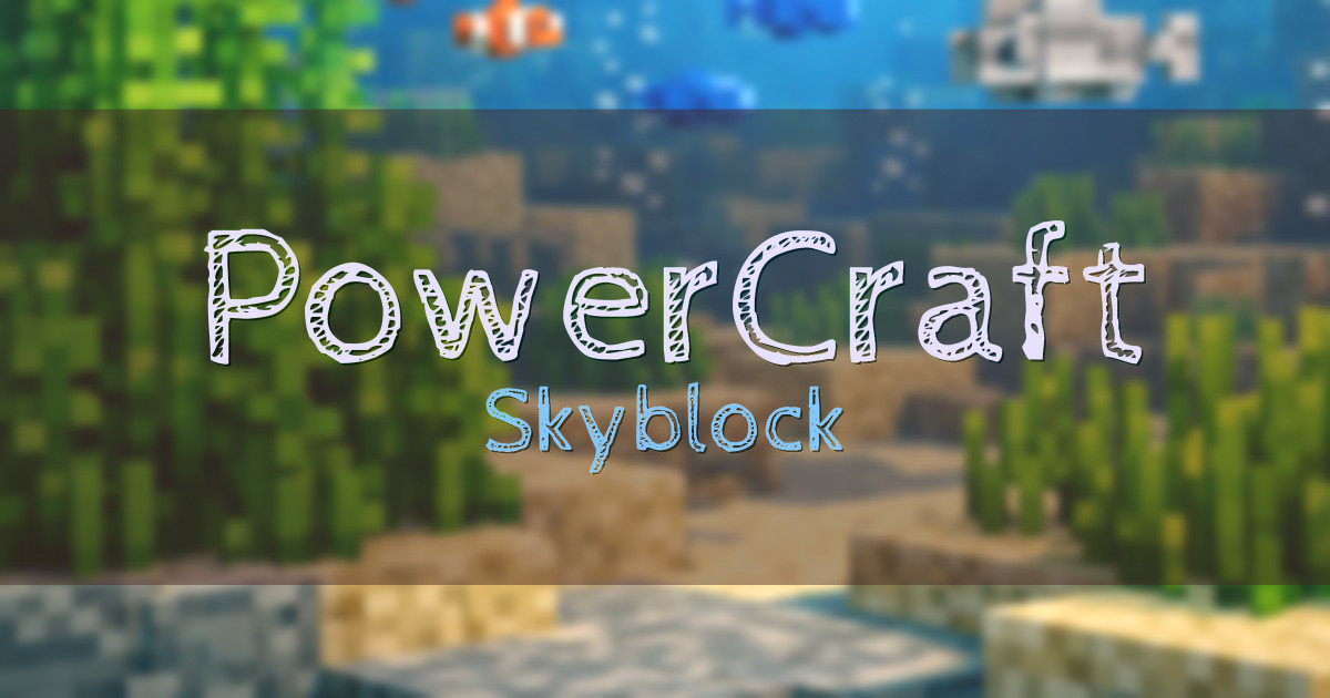 PowerCraft Skyblock Minecraft server
