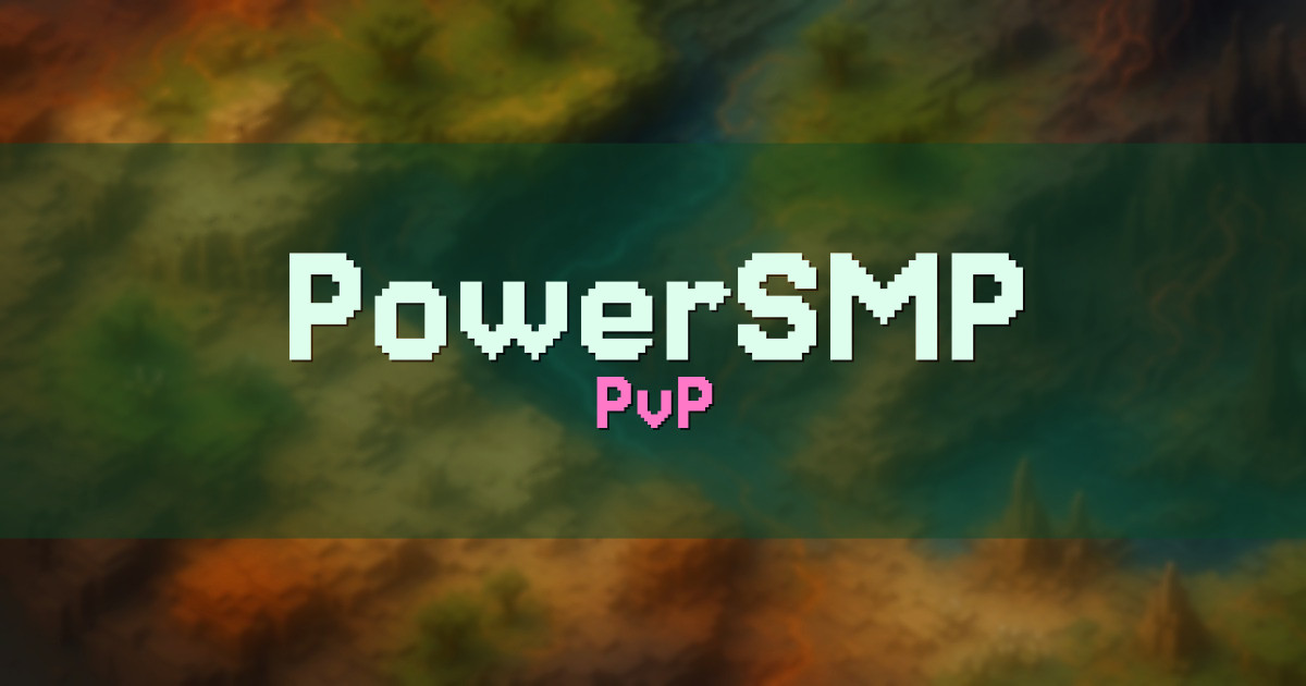 PowerSMP PvP Minecraft server