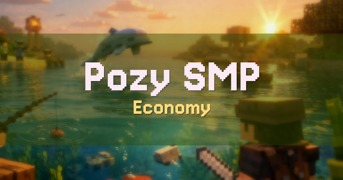 Pozy SMP Economy Minecraft server