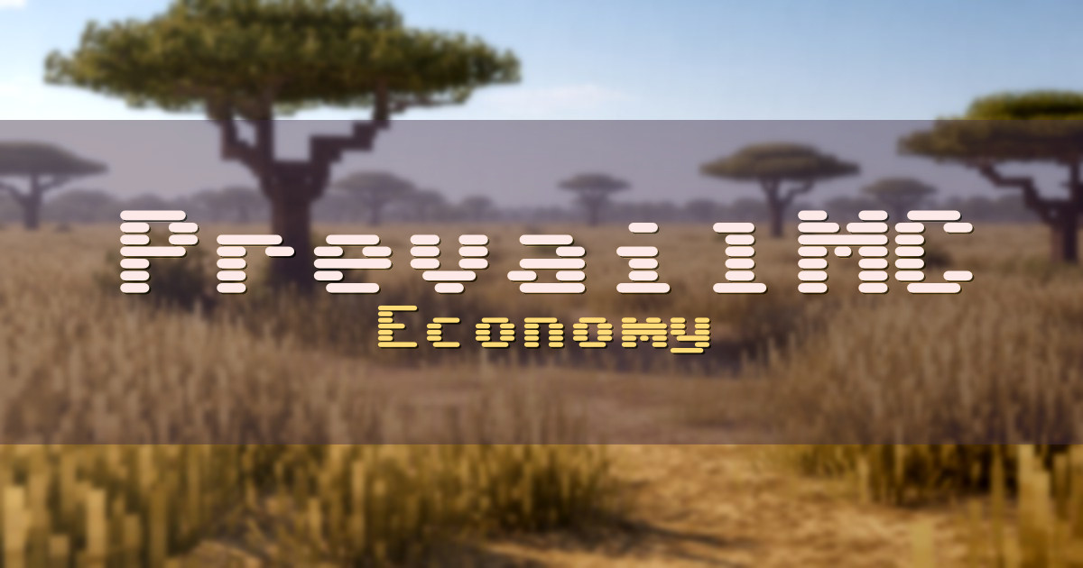 PrevailMC Economy Minecraft server