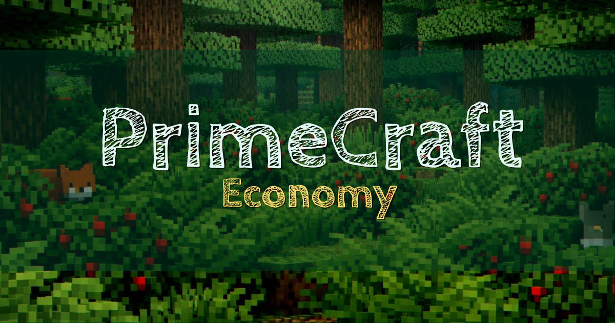 PrimeCraft Economy Minecraft server