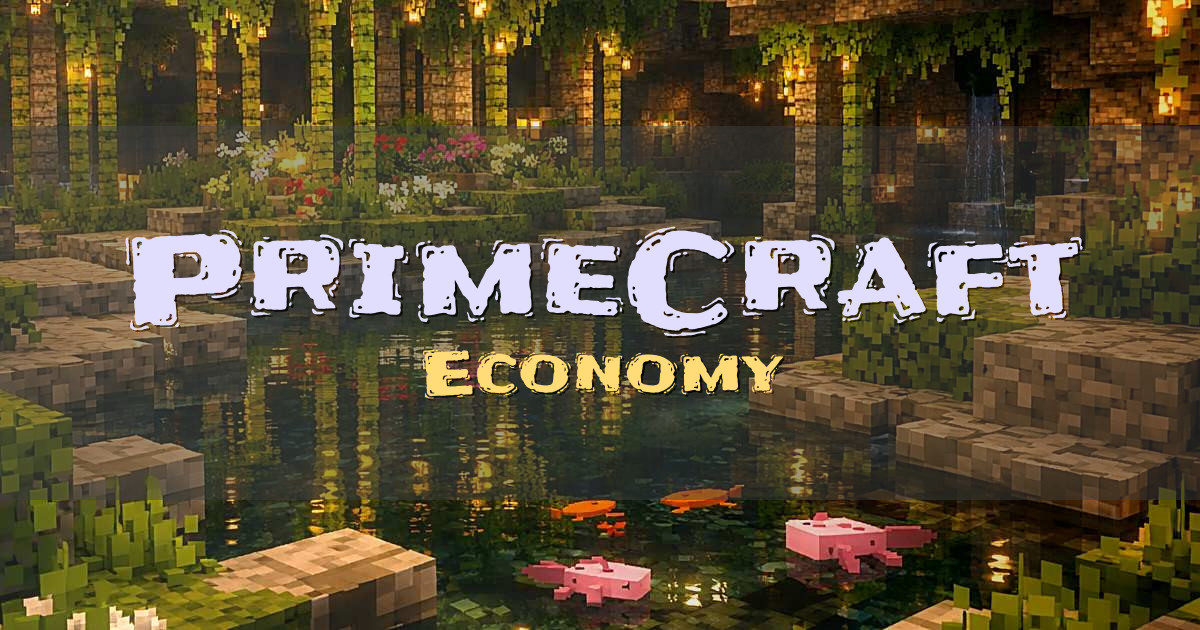 PrimeCraft Economy Minecraft server