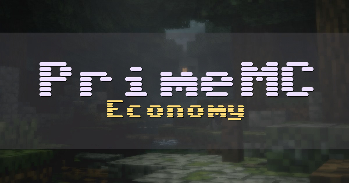 PrimeMC Economy Minecraft server
