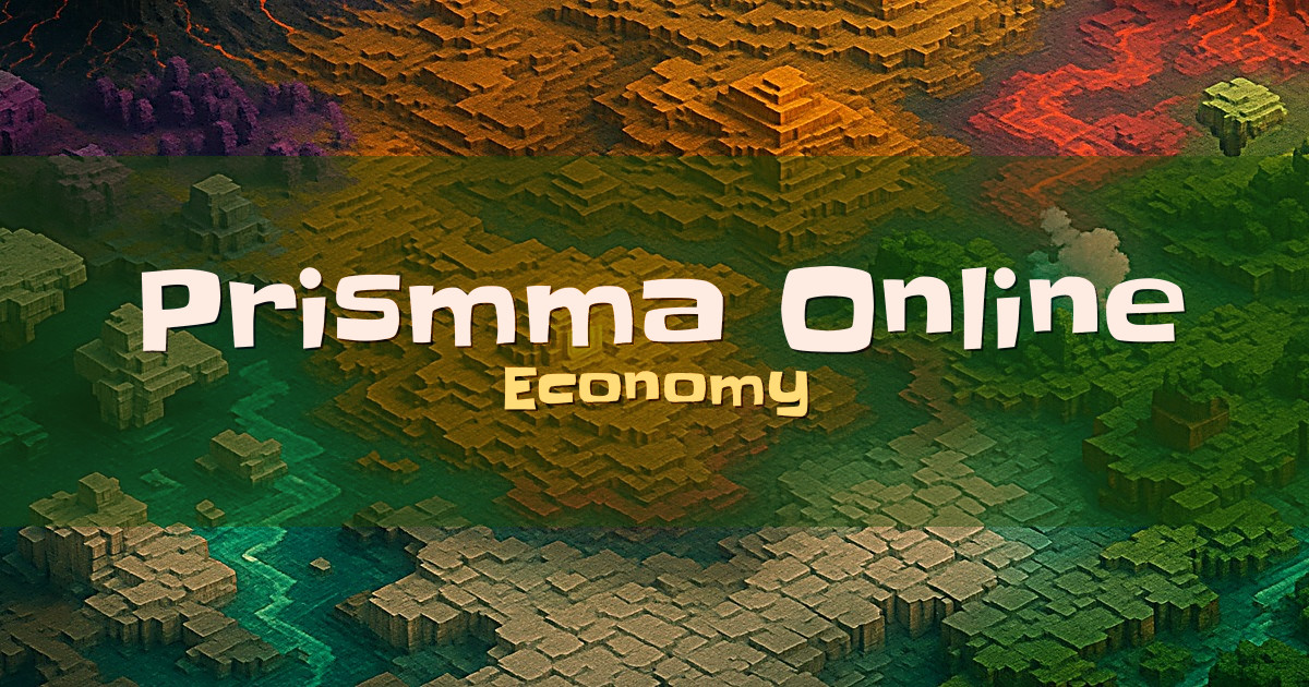 Prismma Online Economy Minecraft server