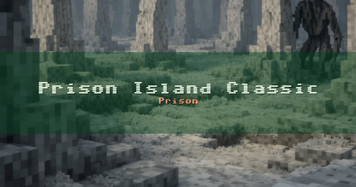 Prison Island Classic Prison PvP Minecraft server