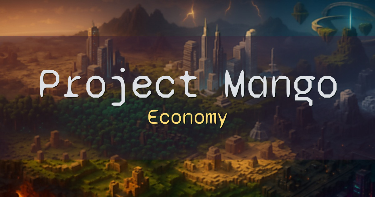 Project Mango Economy Minecraft server