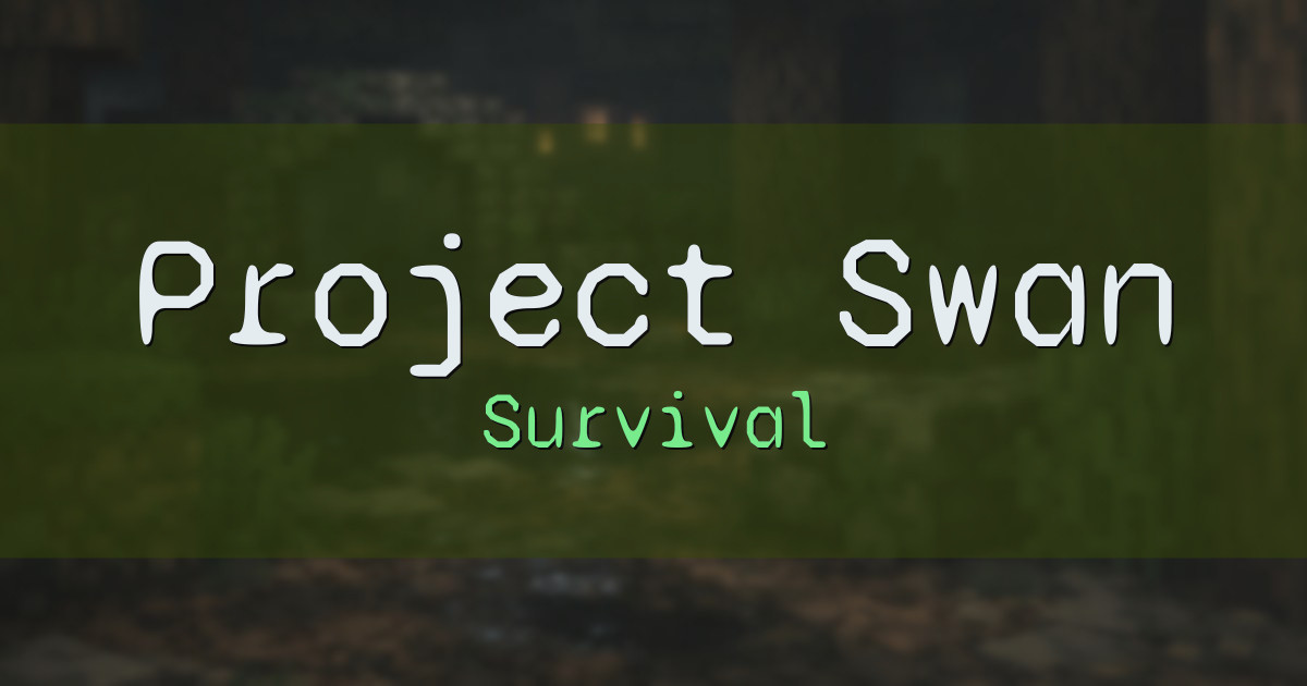 Project Swan Survival Minecraft server