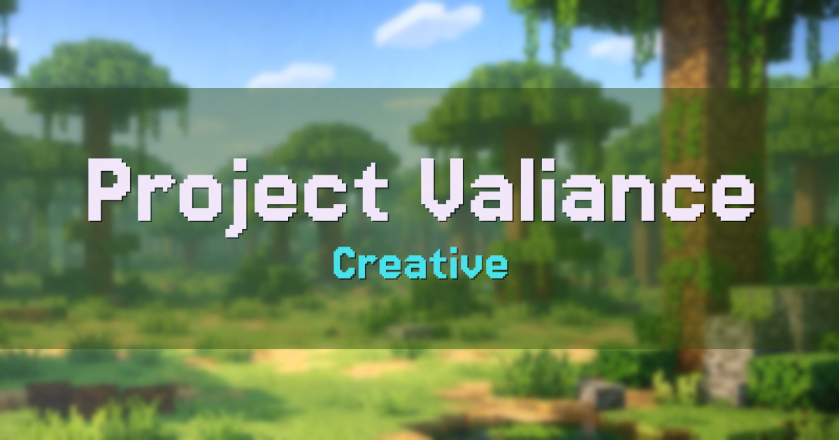 Project Valiance Creative Minecraft server