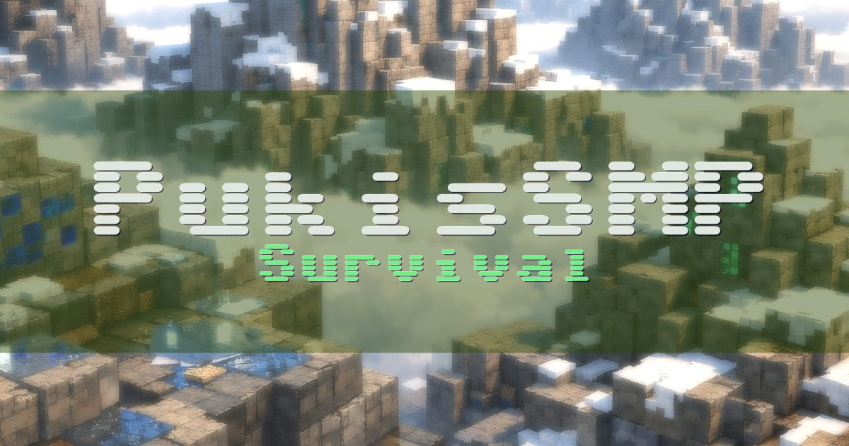 PukisSMP Survival Minecraft server
