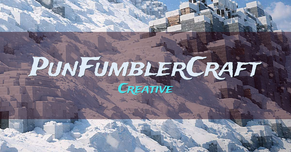 PunFumblerCraft Creative Minecraft server