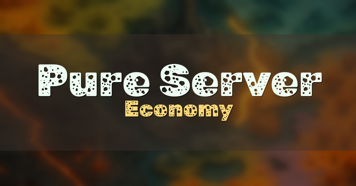 Pure Server Economy Minecraft server