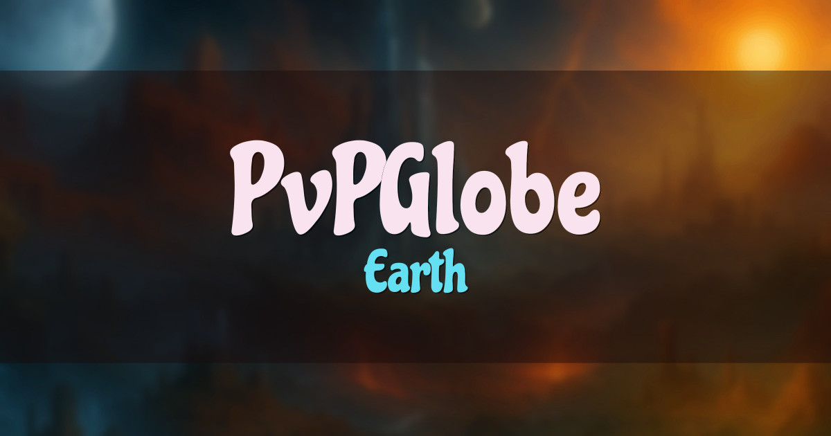 PvPGlobe Earth Minecraft server